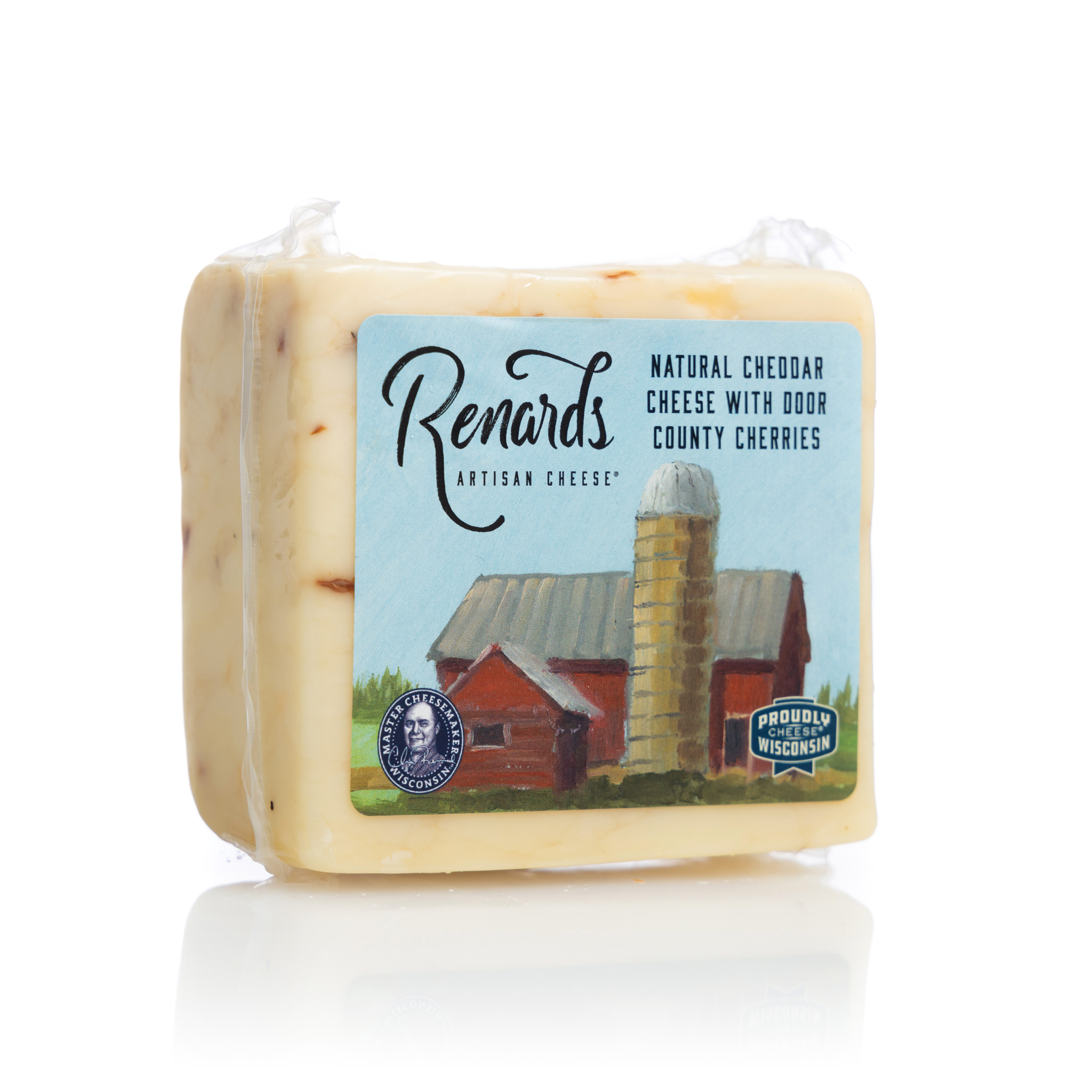 Door County Cherry Cheddar Cheese 1lb